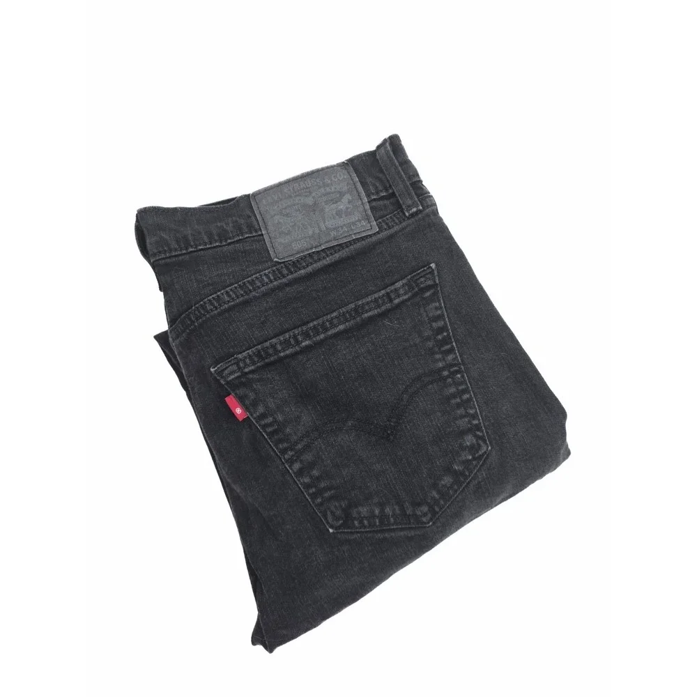 Levi's 505 Regular Fit Black Wash‎ Denim Straight Leg Jeans Men's Size 34x34
